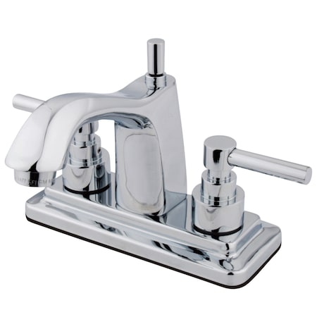 Kingston Brass KS8641EL 4" Centerset Bathroom Faucet, Polished Chrome KS8641EL